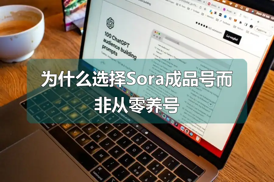 为什么选择Sora成品号而非从零养号